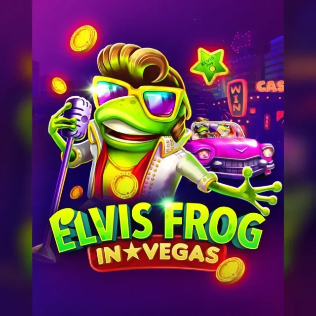 Reseña de Elvis Frog in Vegas: Coin Respins y símbolos Giant