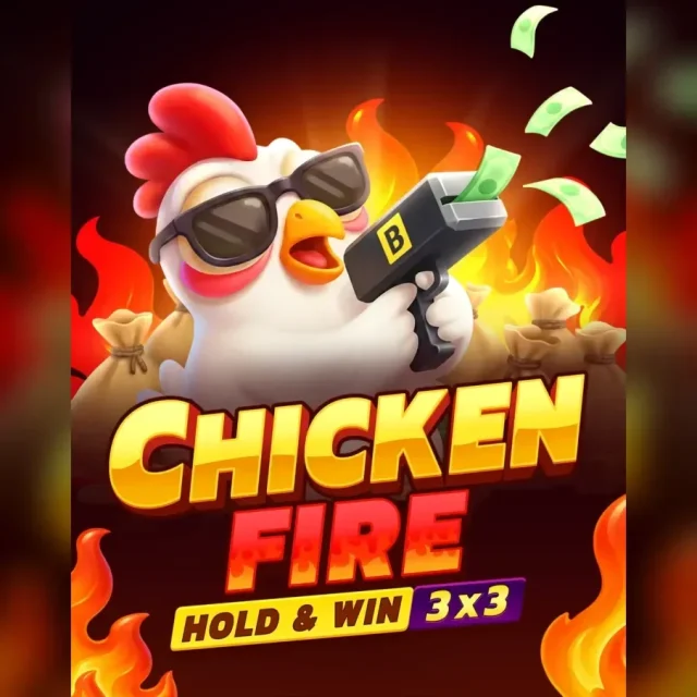 Portada del slot Chicken Fire