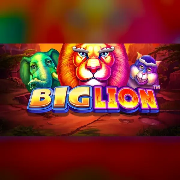 Big Lion slot artwork