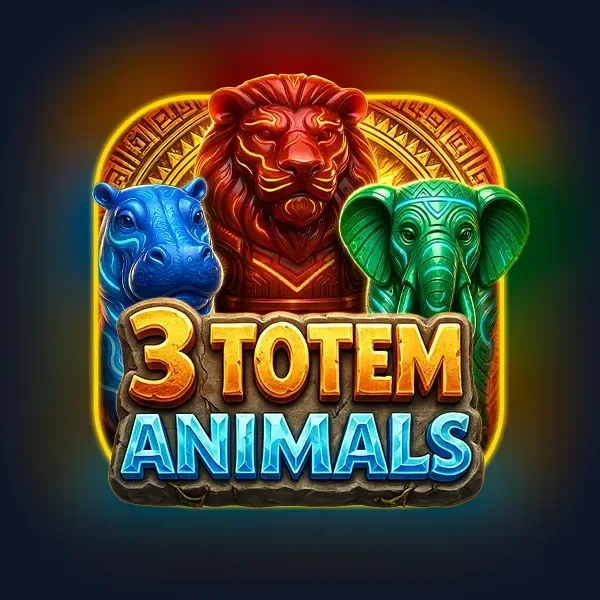 3 Totem Animals slot artwork