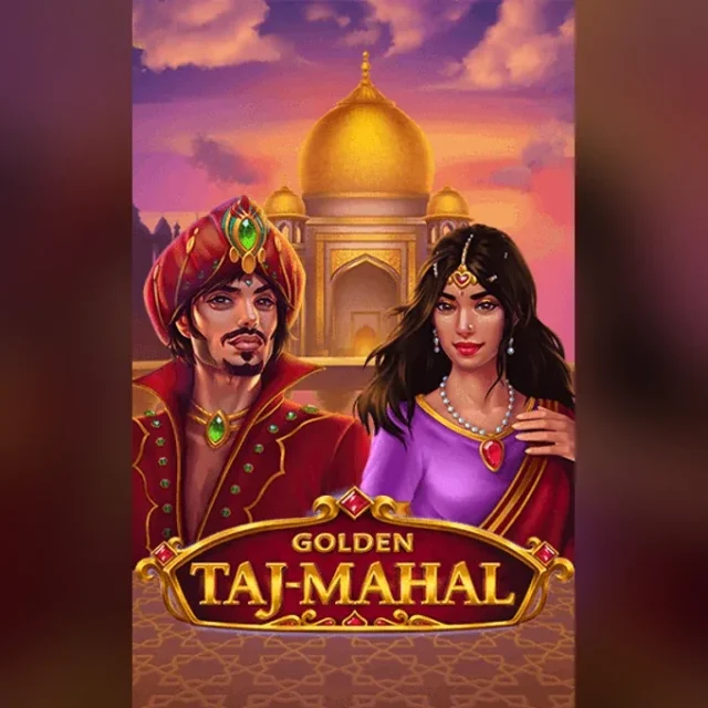 Golden Taj Mahal slot artwork