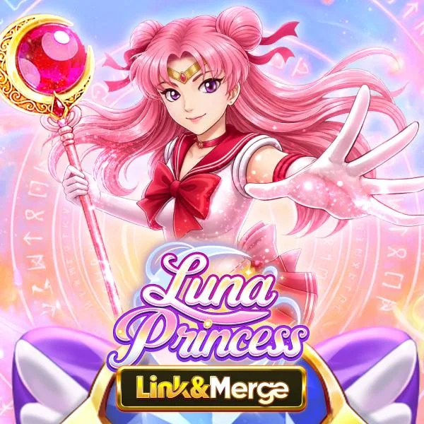 Luna Princess Link&Merge official slot artwork