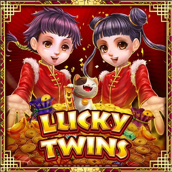 Lucky Twins official slot artwork