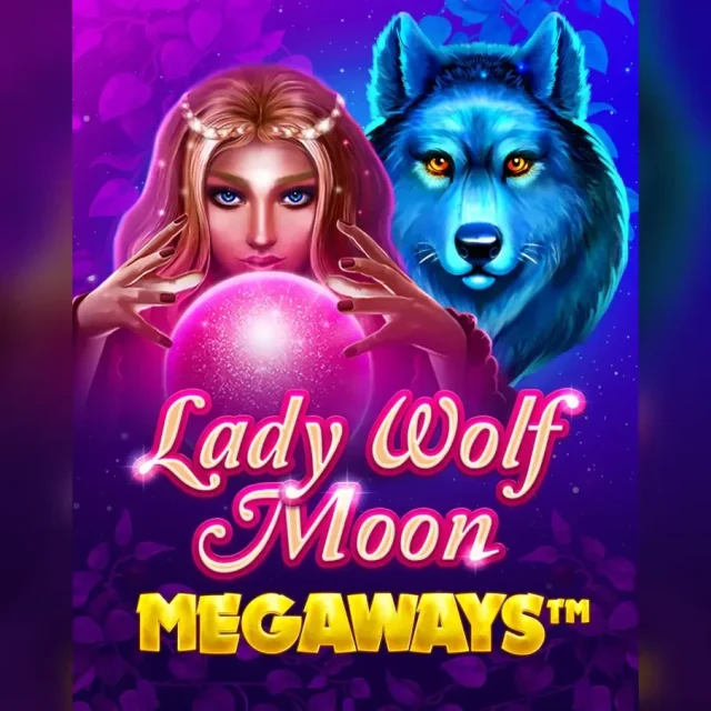 lady wolf moon megaways slot cover